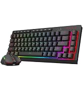 Amazon | Redragon 無線 キーボード マウスセット bluetooth/2.4G/有線